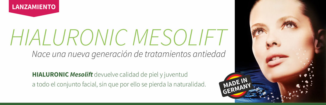 Hialuronic Mesolift � Nace una nueva generaci�n de tratamientos antiedad